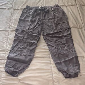 Knox Rose Gray Cargo Pants